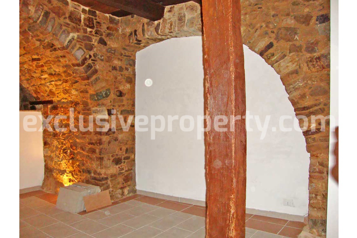 Apartment with stone interiors - renovated - habitable for sale in Molise 7