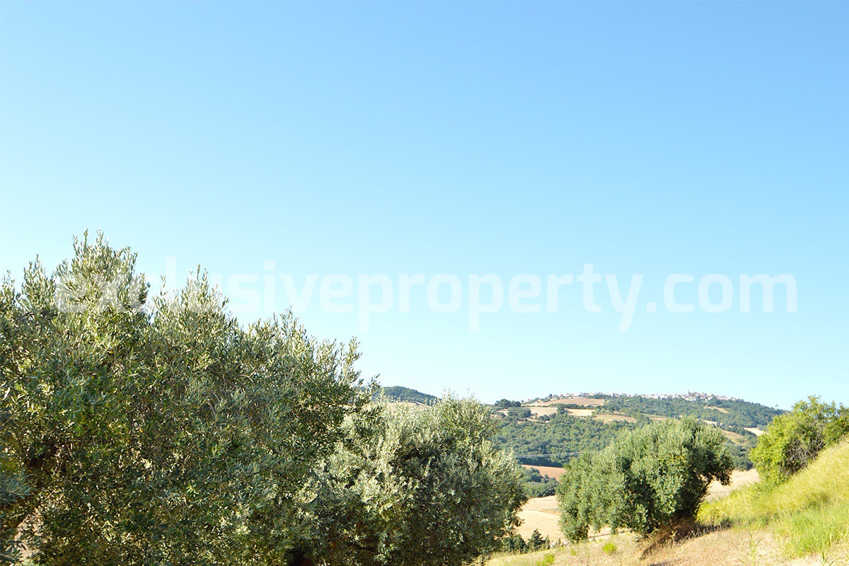 Farm house with 2 hectares of land with sea view for sale in Mafalda 15