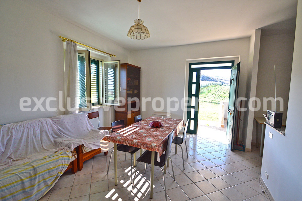 House with land and porch with sea view for sale in Italy Region Molise 13