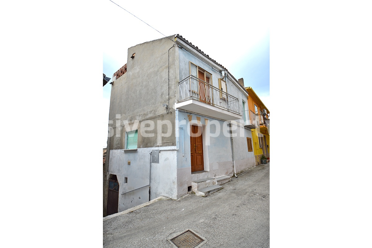 House with terrace for sale in Molise - Italy - Mafalda