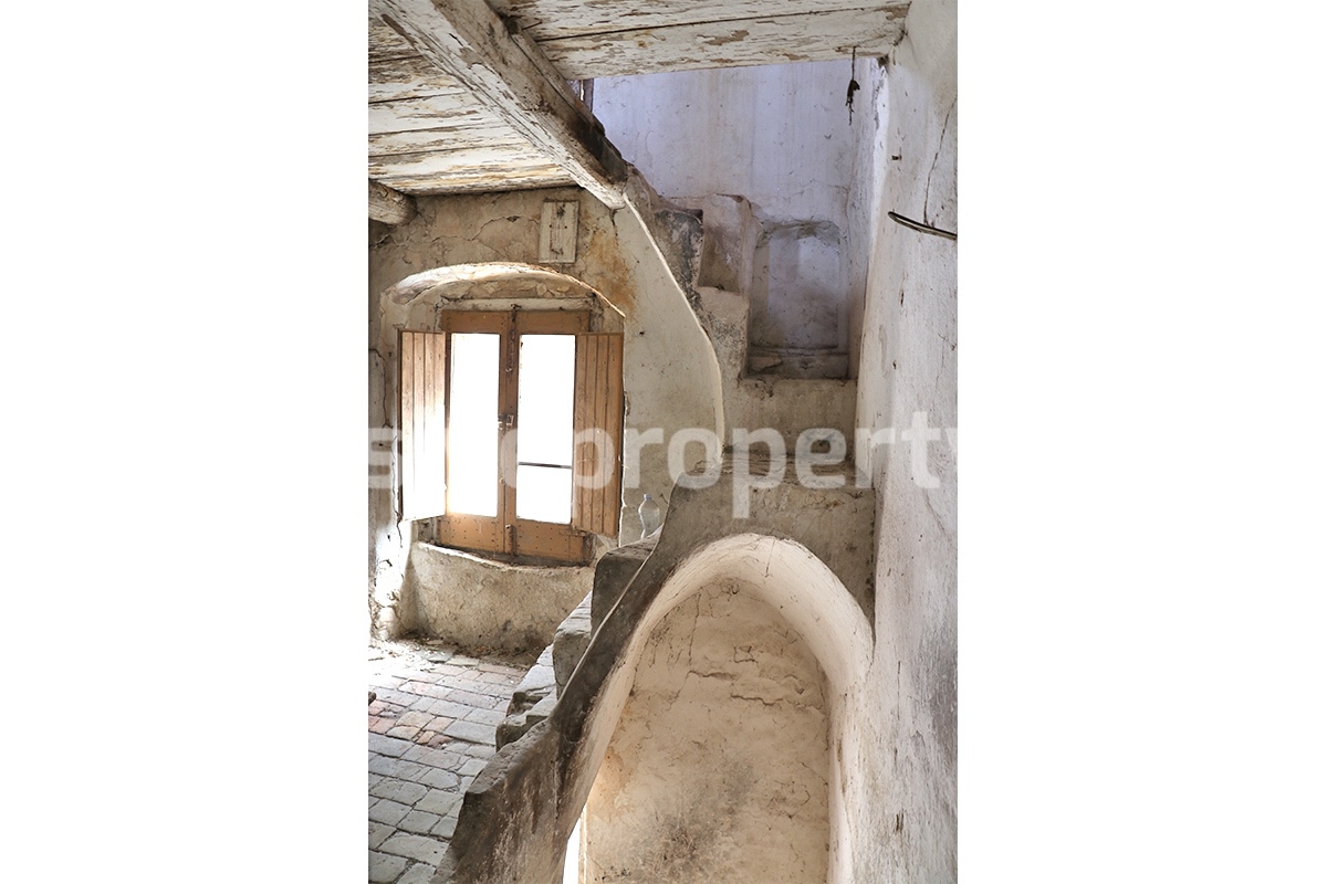 Two houses to be restored for sale in Molise - Italy - Village Mafalda 15