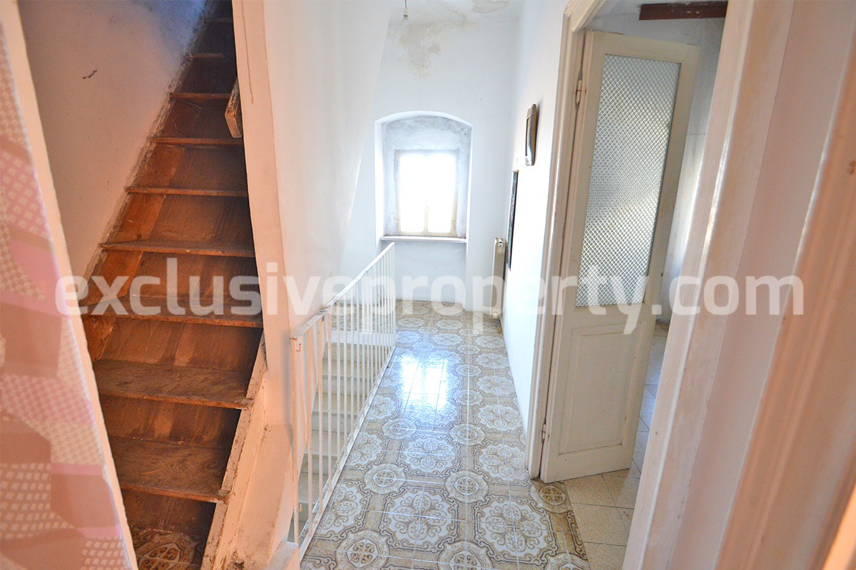 House with terrace panoramic views of the coast for sale in Mafalda Molise Italy 15