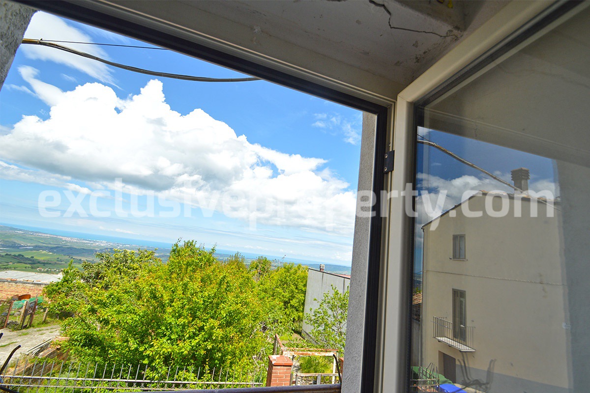 Spacious house with sea view and building garden for sale in Mafalda - Molise 30