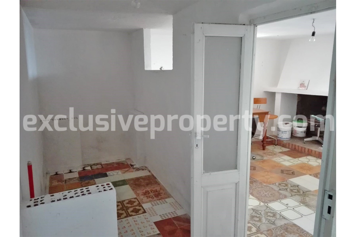 Property with garden for sale in Molise hills 25 km from Termoli and the coast Italy 14