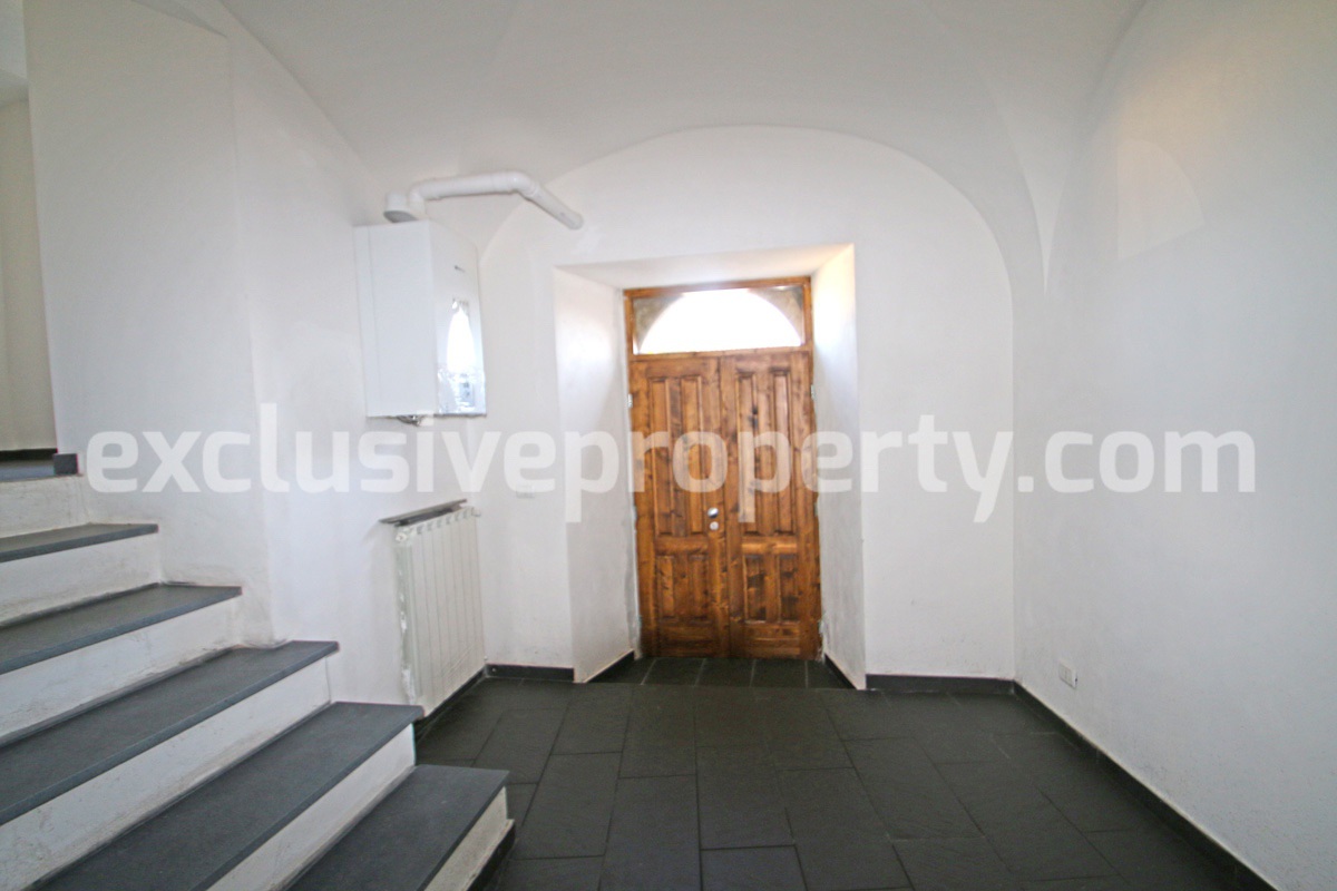 Completely renovated stone house built with ancient marble doors 4