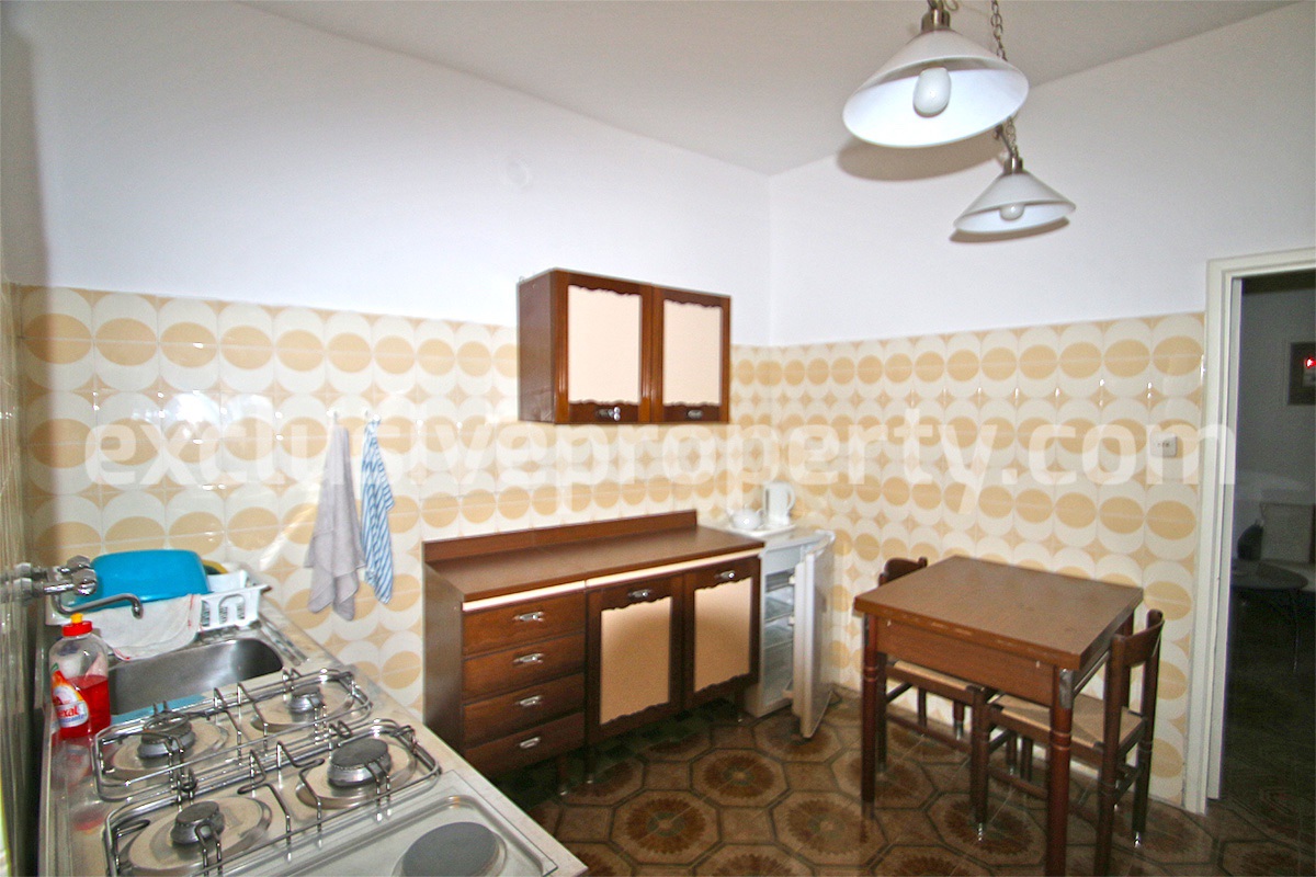 Renovated house with wooden veranda for sale in Italy - Molise 4