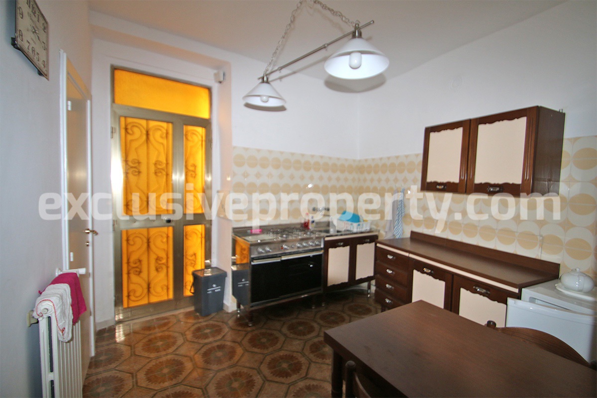Renovated house with wooden veranda for sale in Italy - Molise 2