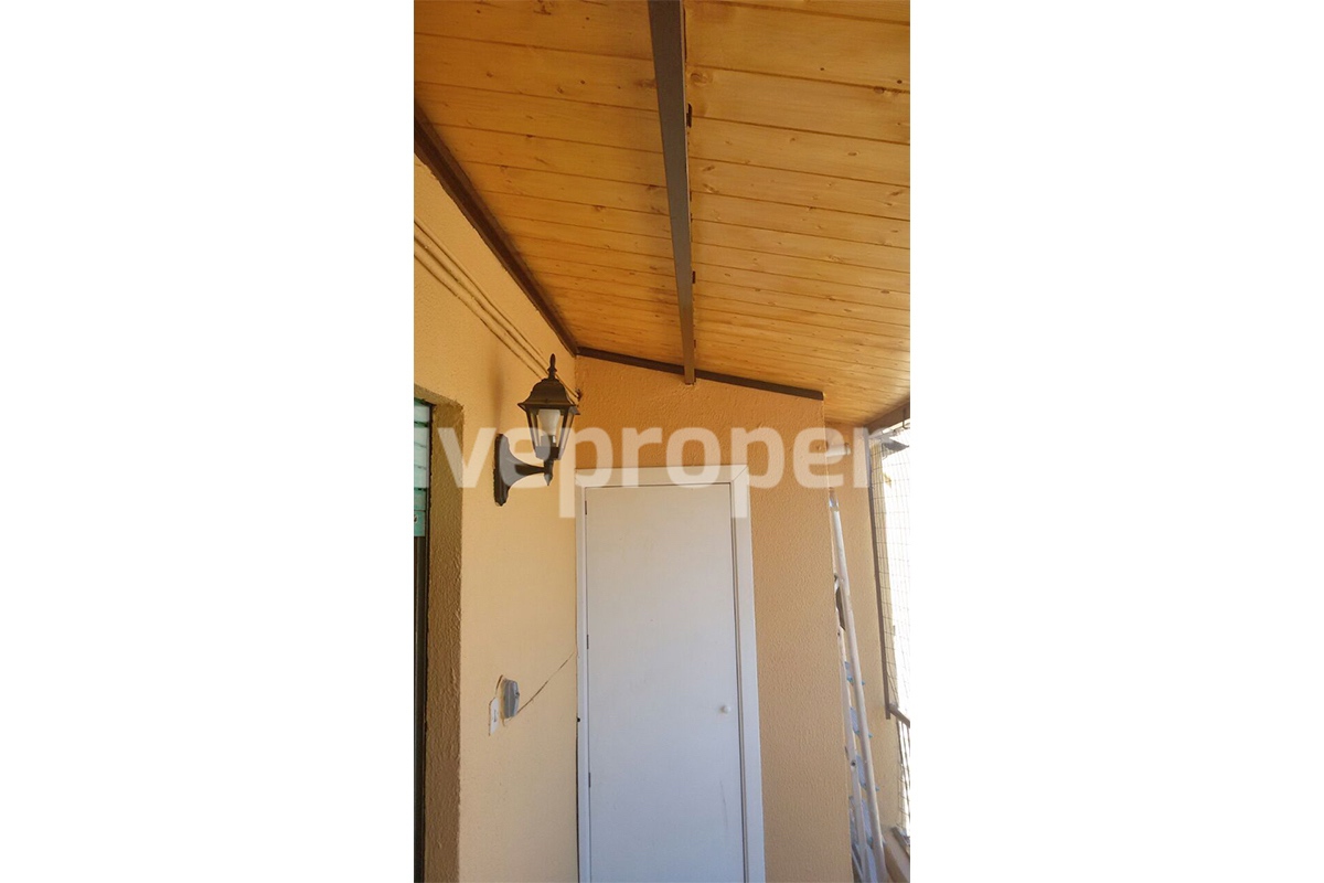 Renovated house with wooden veranda for sale in Italy - Molise 15