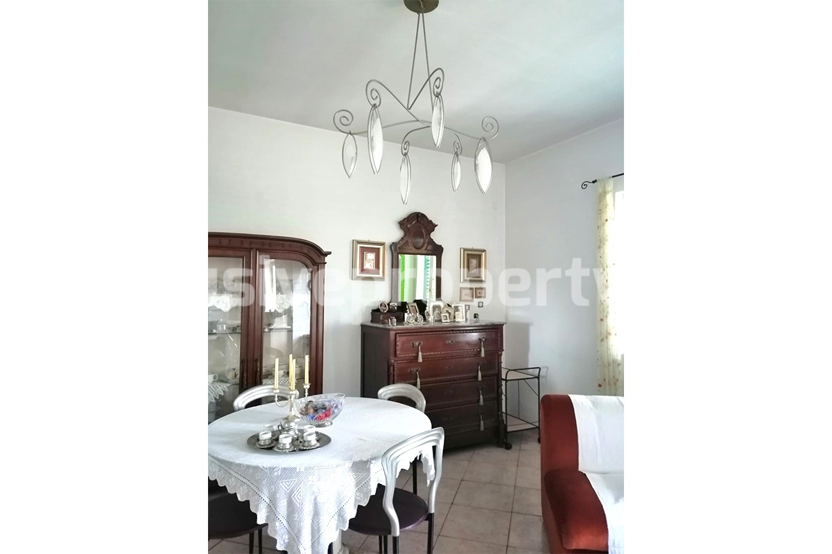 Spacious habitable house with garden and fruit trees for sale in the Molise Region
