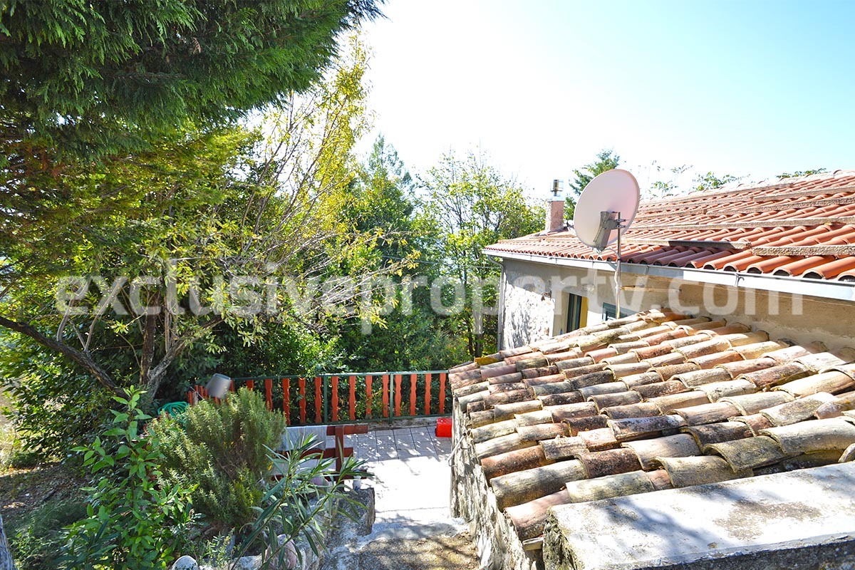 Stone country house with basement and ancient stone cave in Molise Italy 28