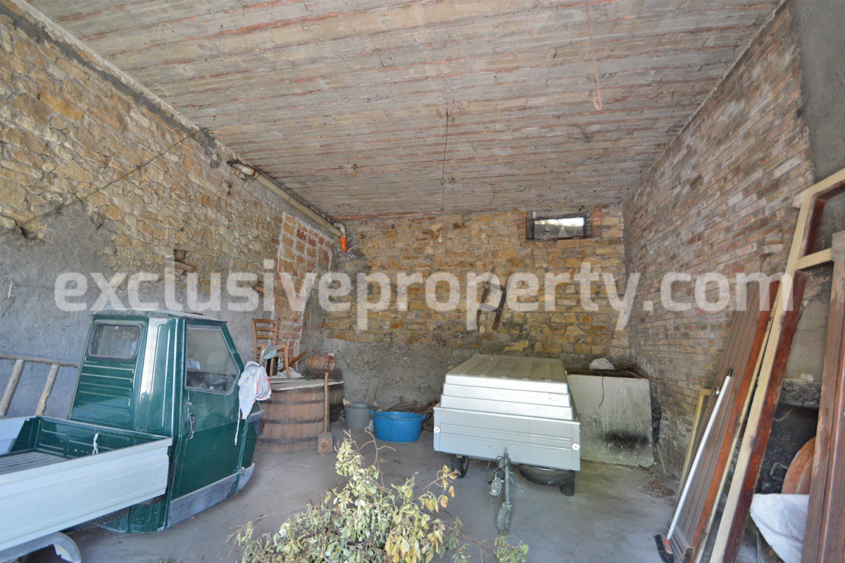 Spacious house with garage for sale in the Molise Region Italy 24
