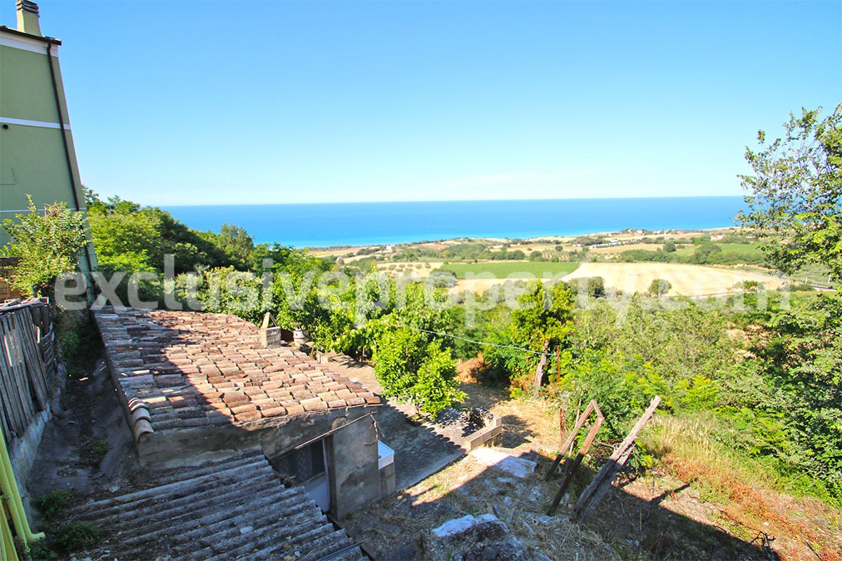 House with visual Tremiti Islands the hills and the sea for sale in Italy Molise 4