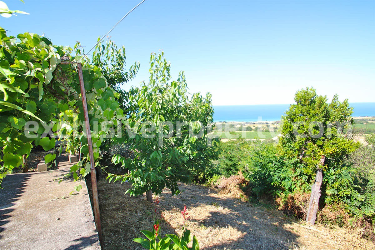 House with visual Tremiti Islands the hills and the sea for sale in Italy Molise 19