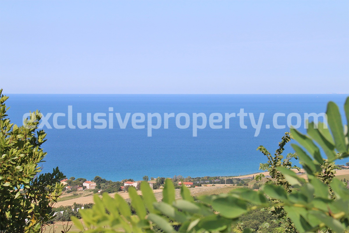 House with visual Tremiti Islands the hills and the sea for sale in Italy Molise 12