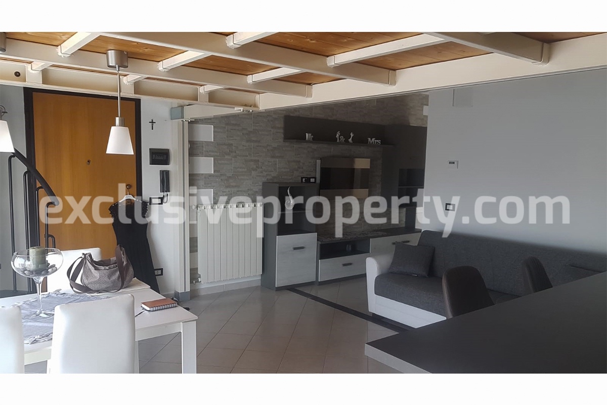 Modern apartment with sea view balcony for sale in the Molise Region