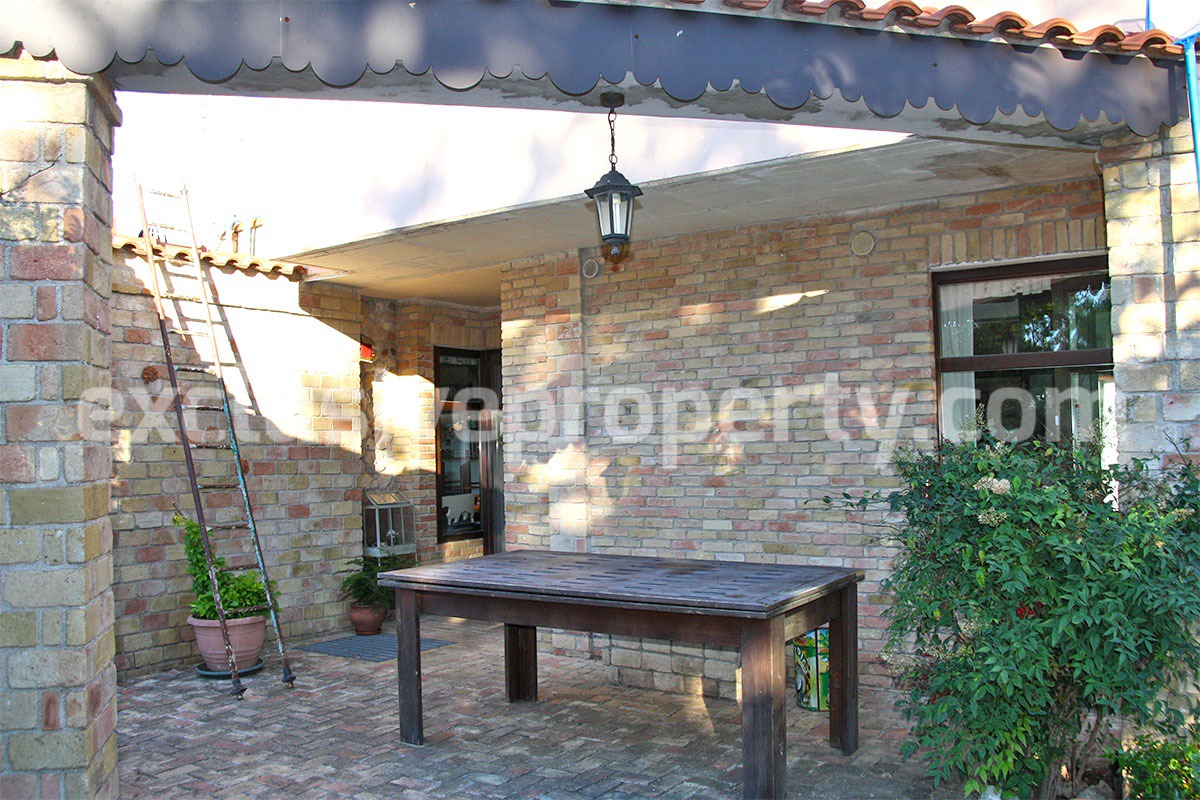 Luxury villa in brick habitable with sea view for sale in Termoli Molise Italy 7