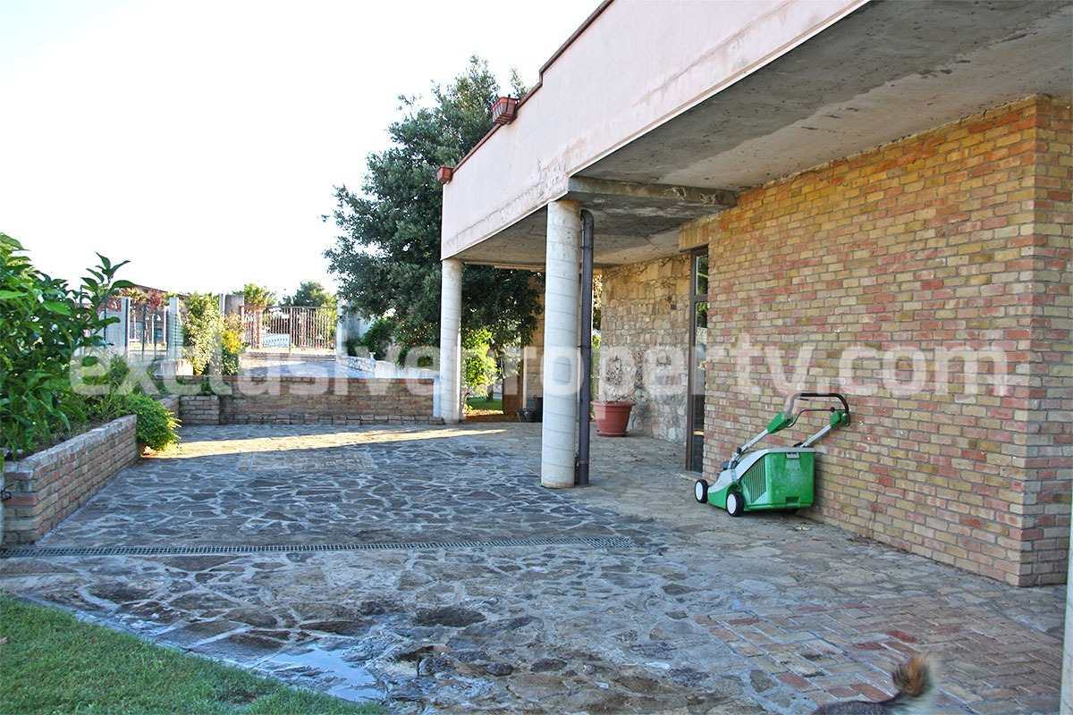 Luxury villa in brick habitable with sea view for sale in Termoli Molise Italy 10