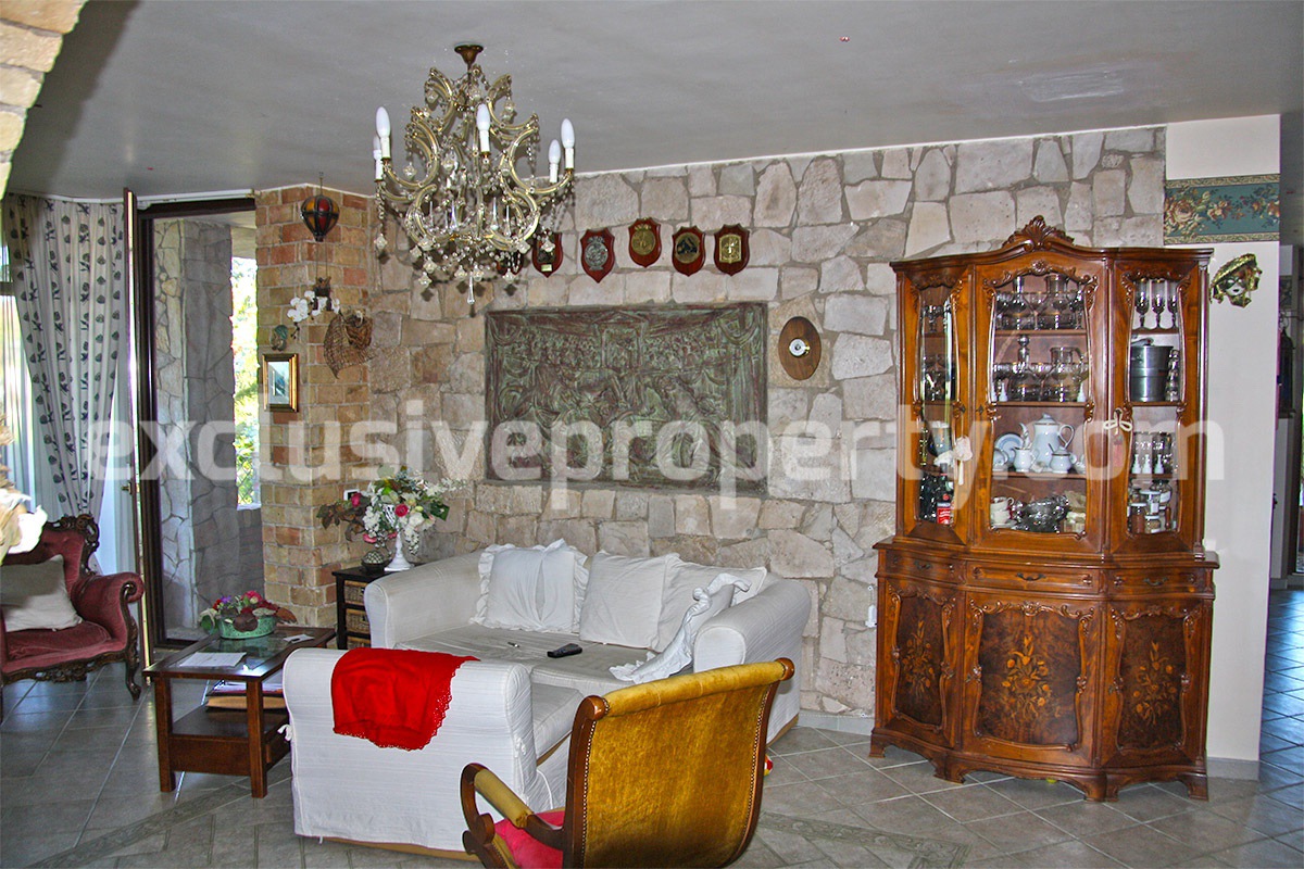 Luxury villa in brick habitable with sea view for sale in Termoli Molise Italy 15