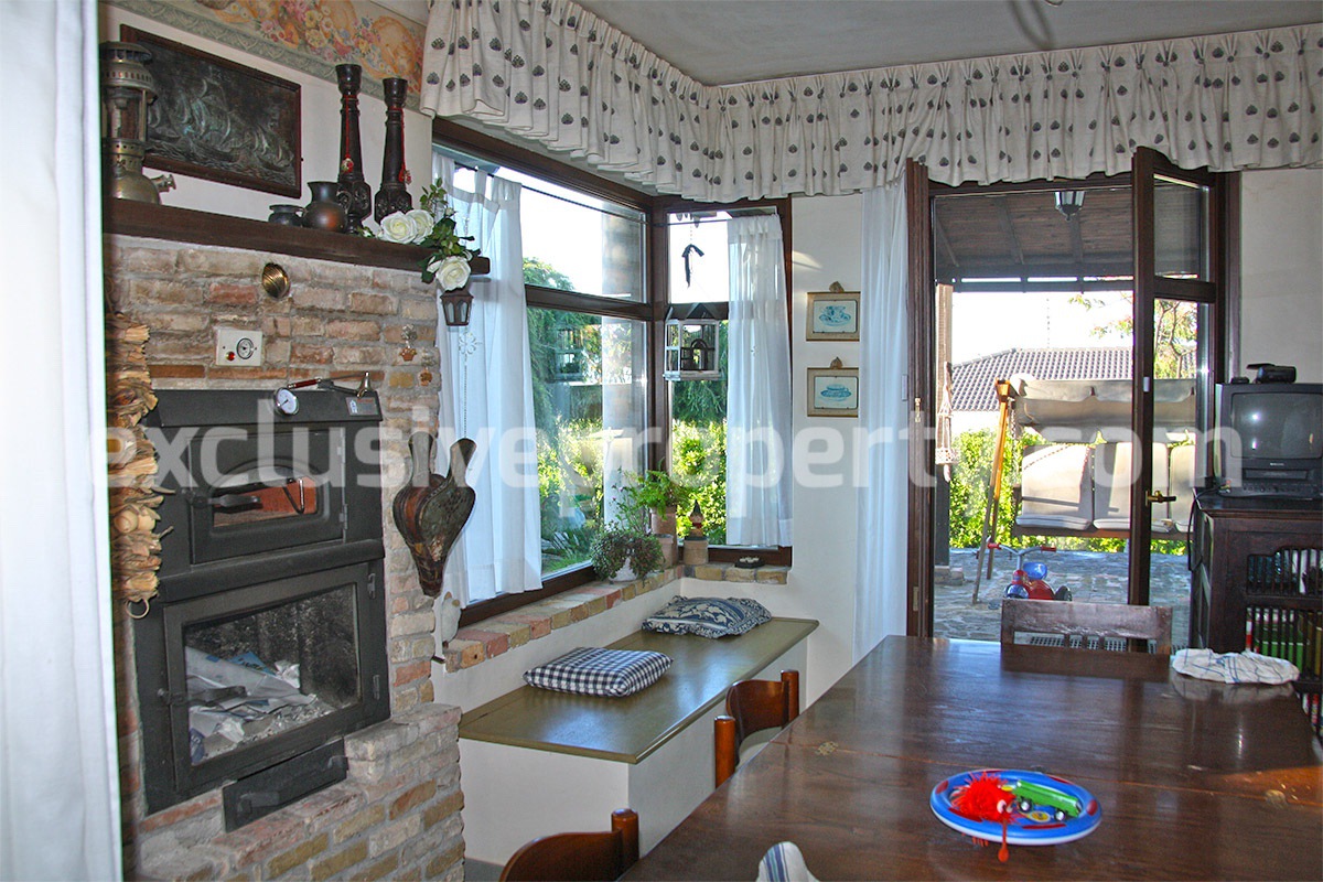 Luxury villa in brick habitable with sea view for sale in Termoli Molise Italy 18