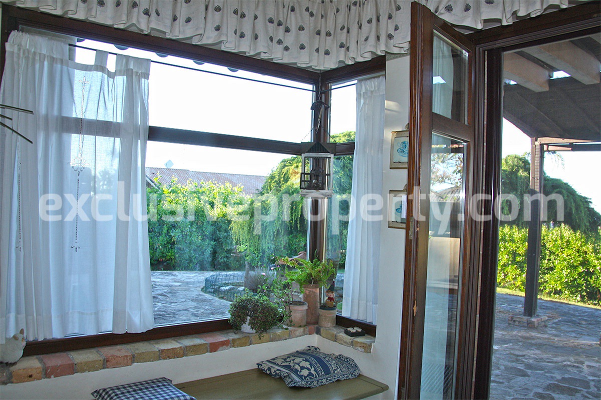 Luxury villa in brick habitable with sea view for sale in Termoli Molise Italy 20