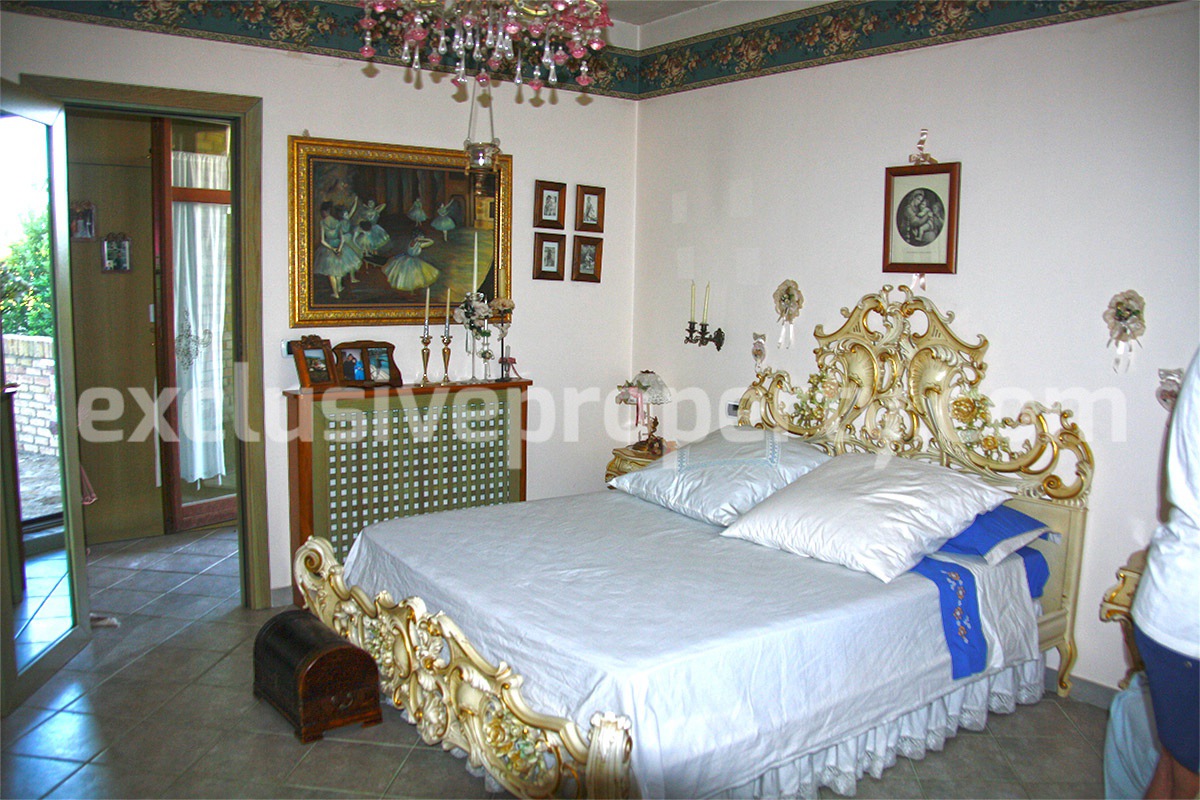 Luxury villa in brick habitable with sea view for sale in Termoli Molise Italy 24