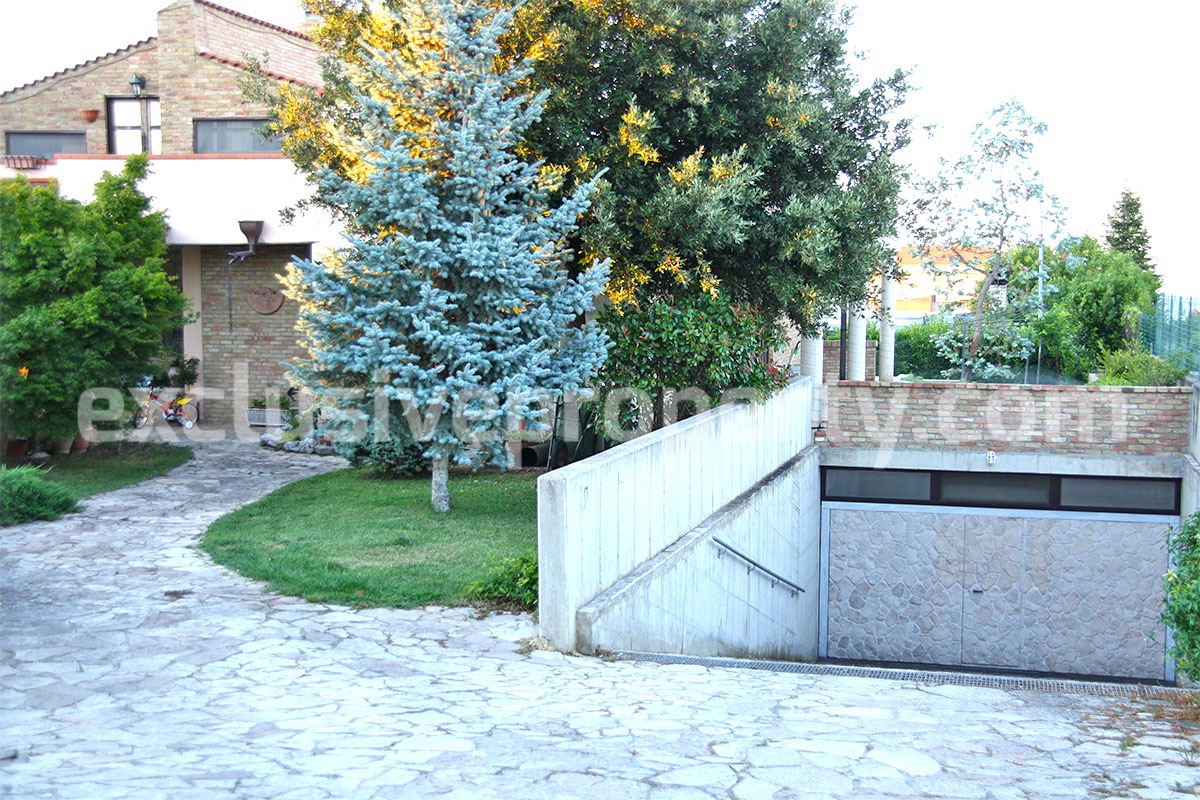 Luxury villa in brick habitable with sea view for sale in Termoli Molise Italy 46