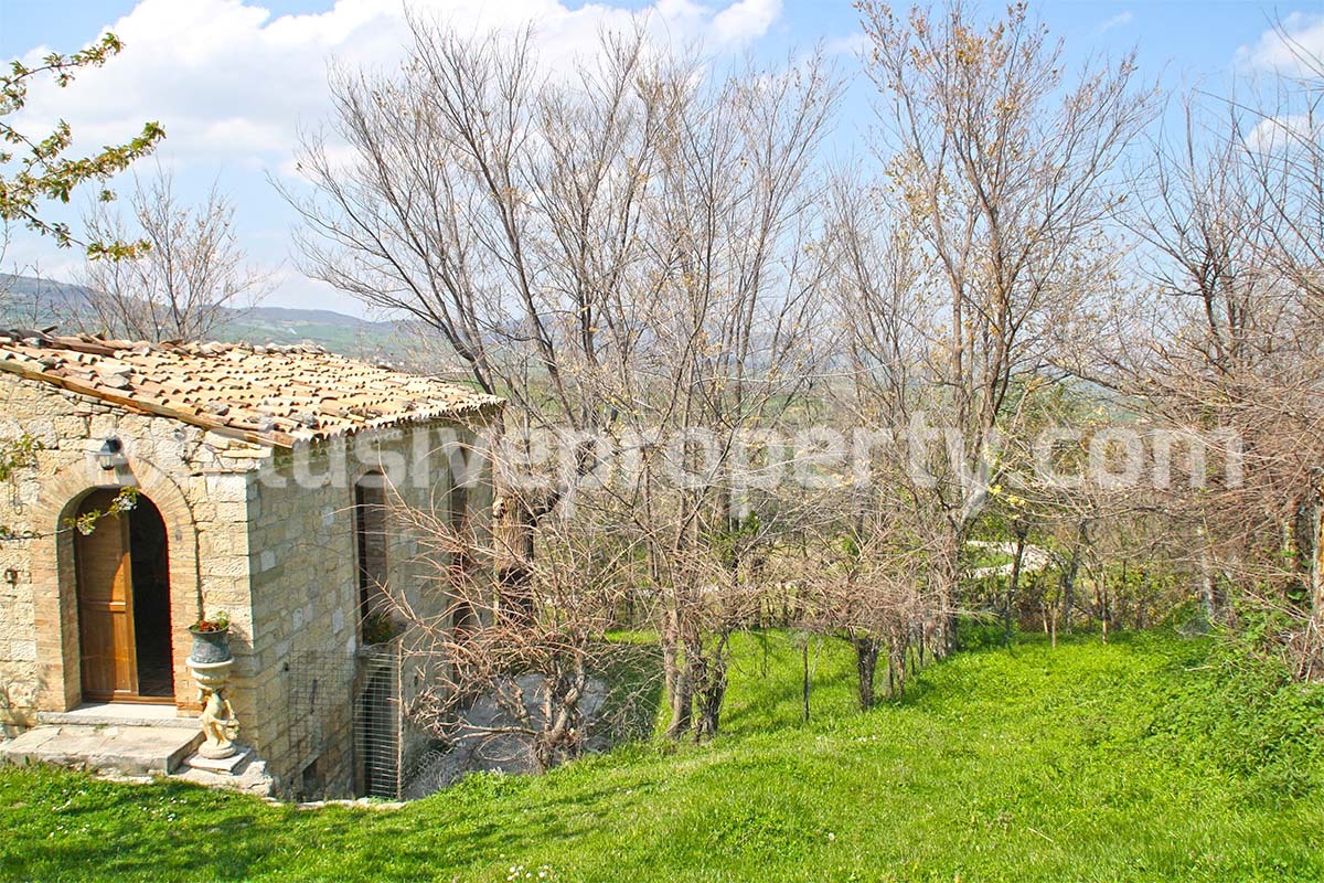 Characteristic cottage with garden for sale in Roccaspinalveti - Abruzzo - Italy 7