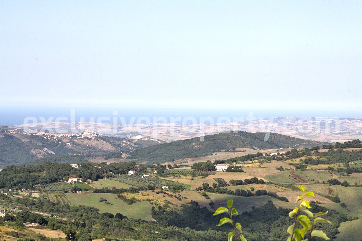 Town house sea view with garden for sale in Palmoli - Abruzzo 10