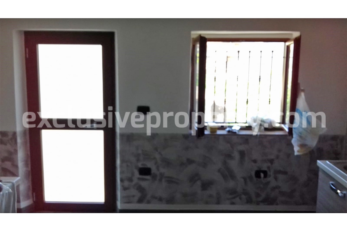 Town house totally renovated with a garden of about 40 sq m for sale in Abruzzo