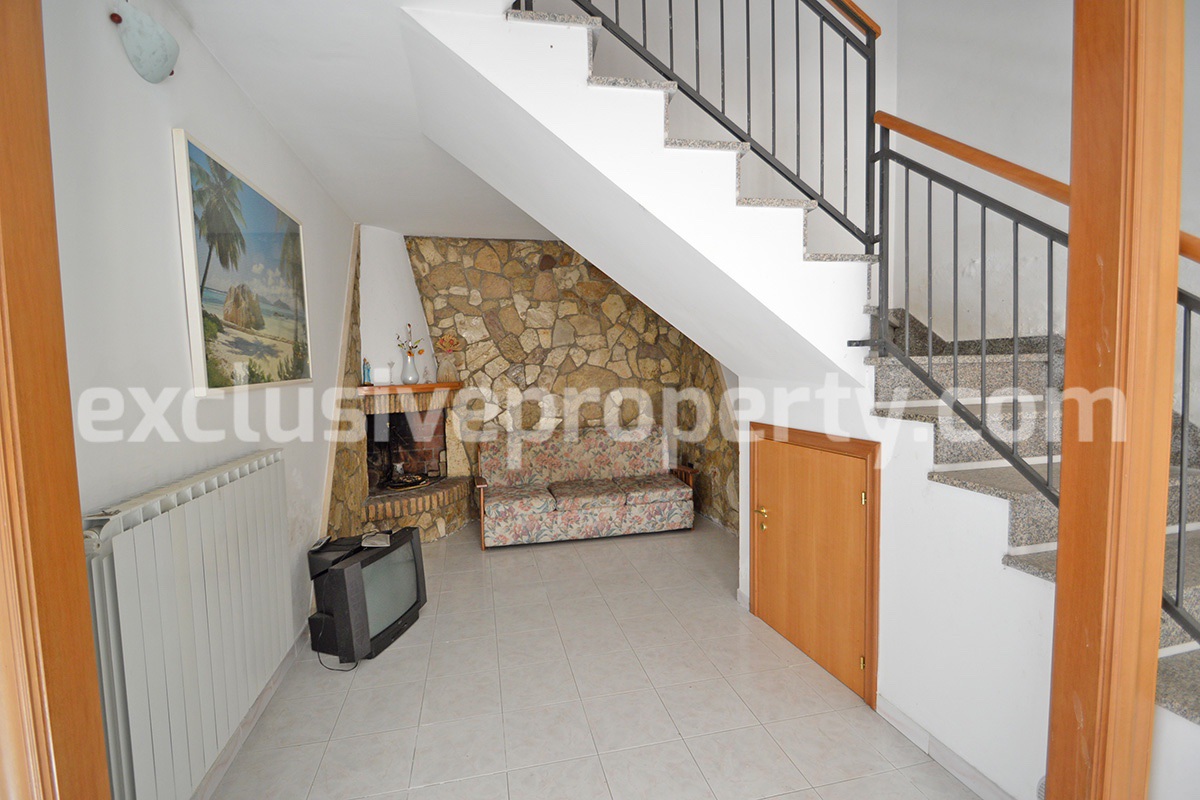 Buy a house in Italy with terrace sea view Abruzzo Cupello