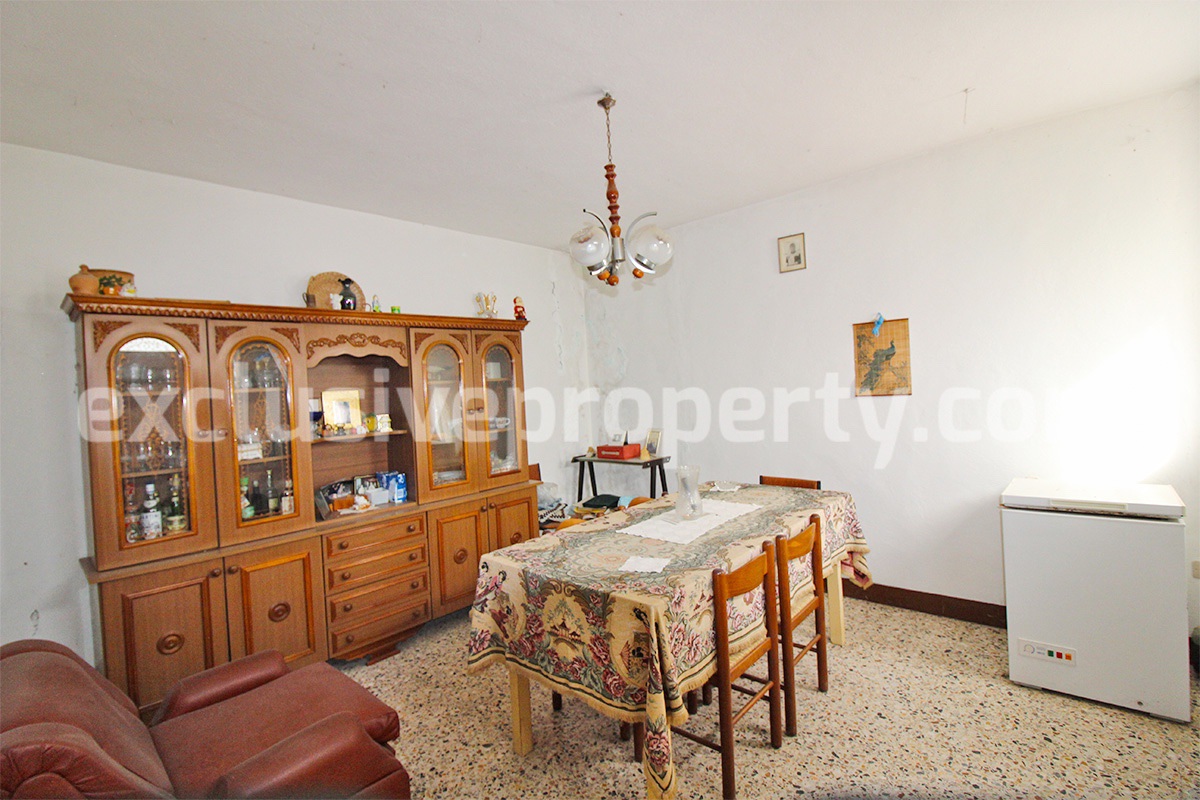 Indipendent rustic cottage sea view for sale in Abruzzo