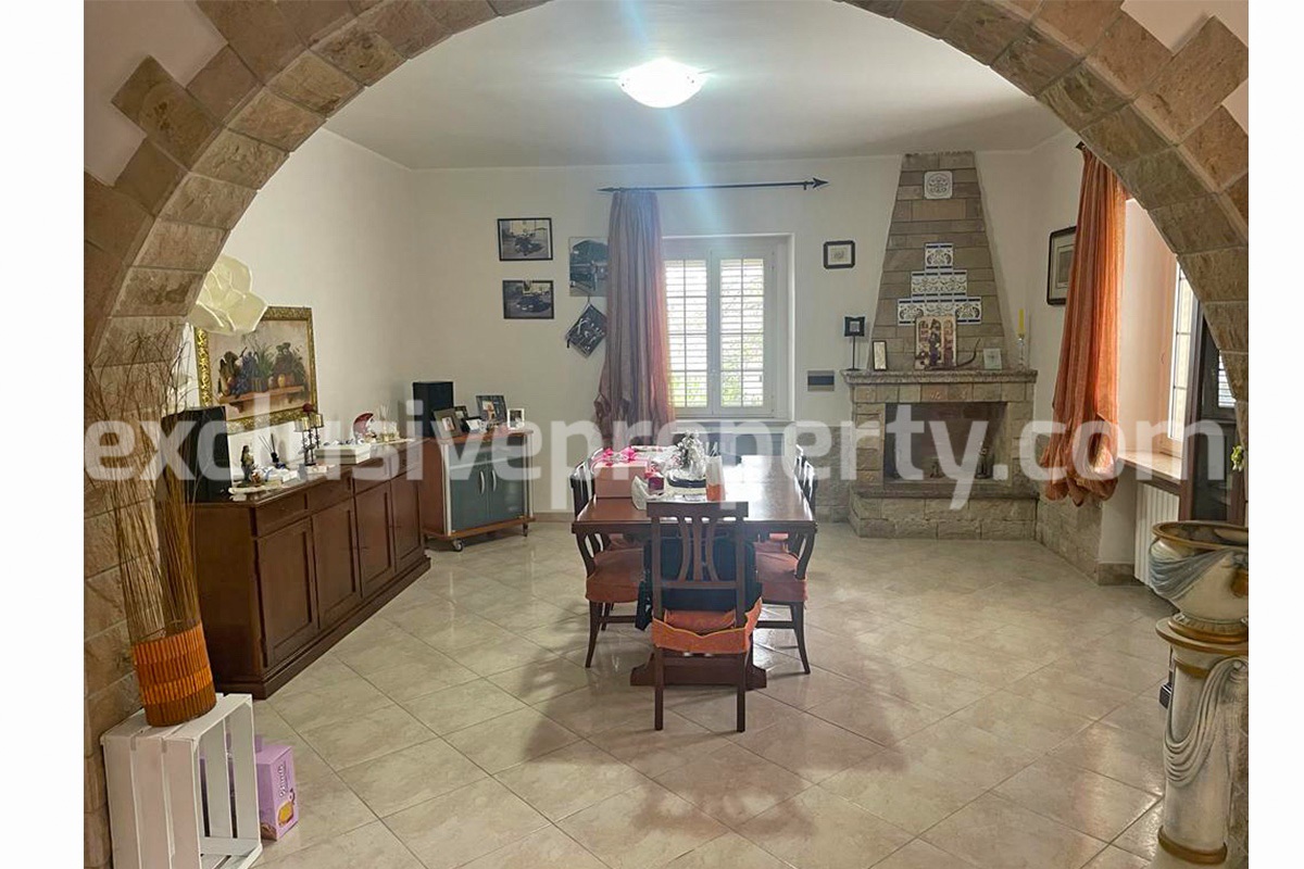 Renovated country house with rustic furniture for sale in Molise Region