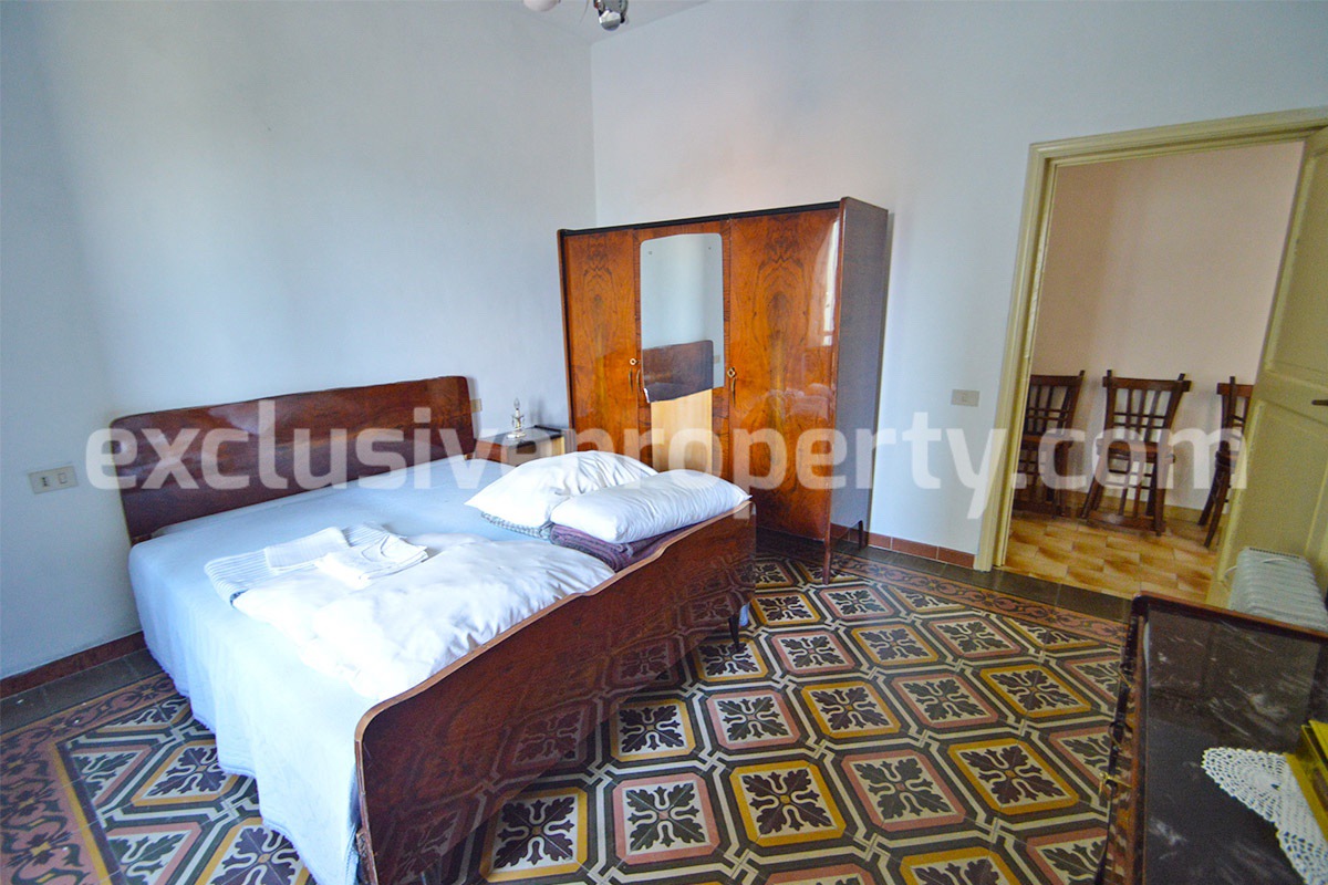 Spacious habitable house with panoramic terrace and flat garden for sale in Abruzzo 38