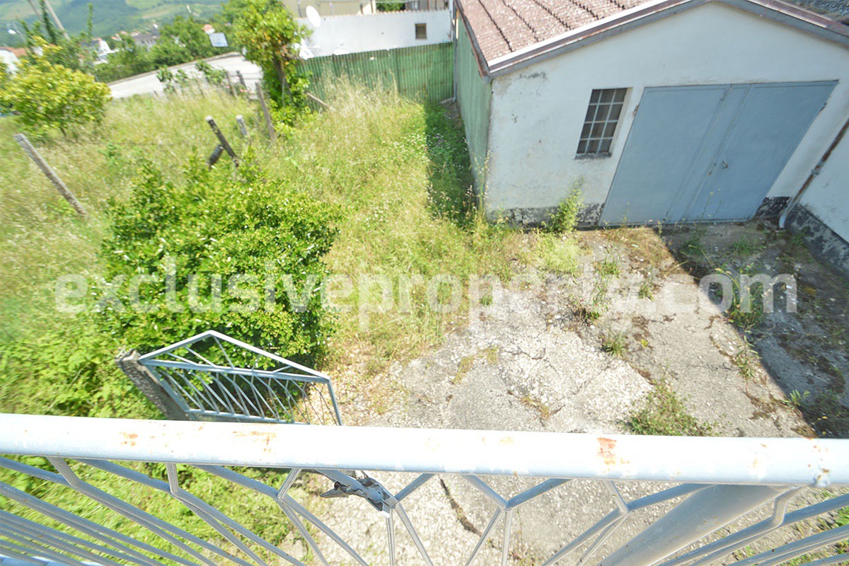 Spacious habitable house with panoramic terrace and flat garden for sale in Abruzzo 48