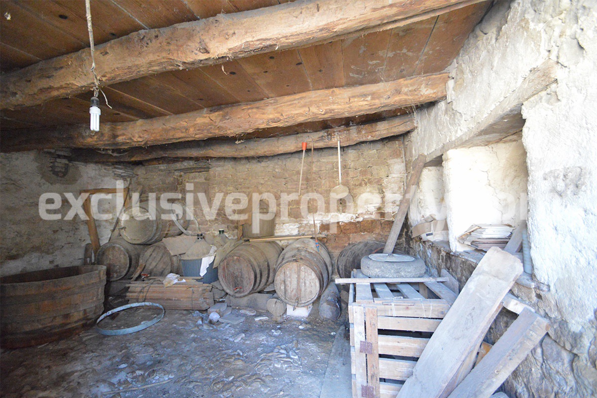 Large property with flat garden for sale in Roccaspinalveti - Abruzzo 39