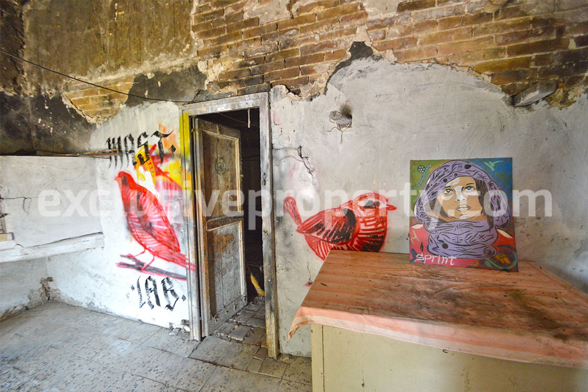 Large property with flat garden for sale in Roccaspinalveti - Abruzzo 49