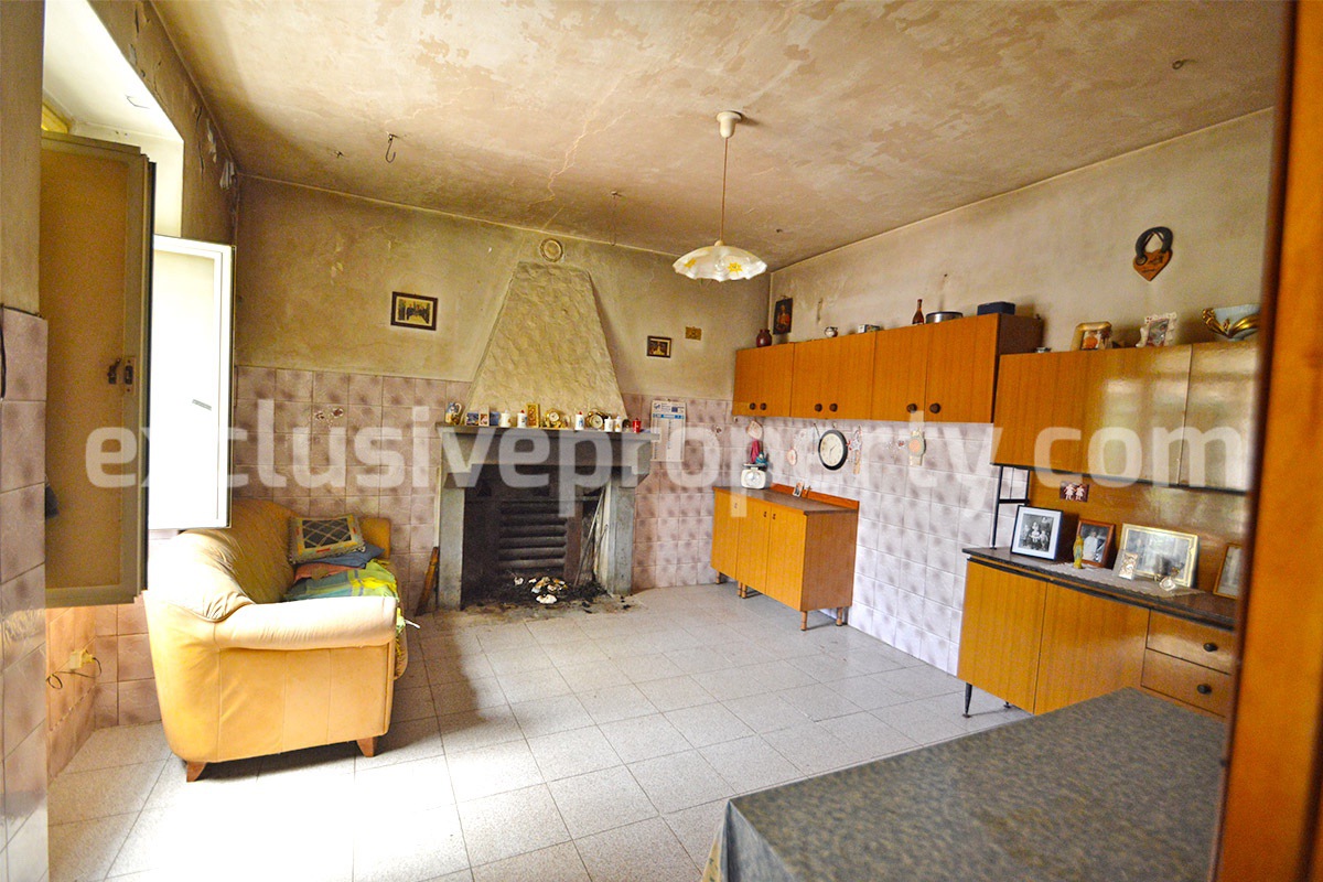 Large property with flat garden for sale in Roccaspinalveti - Abruzzo 8
