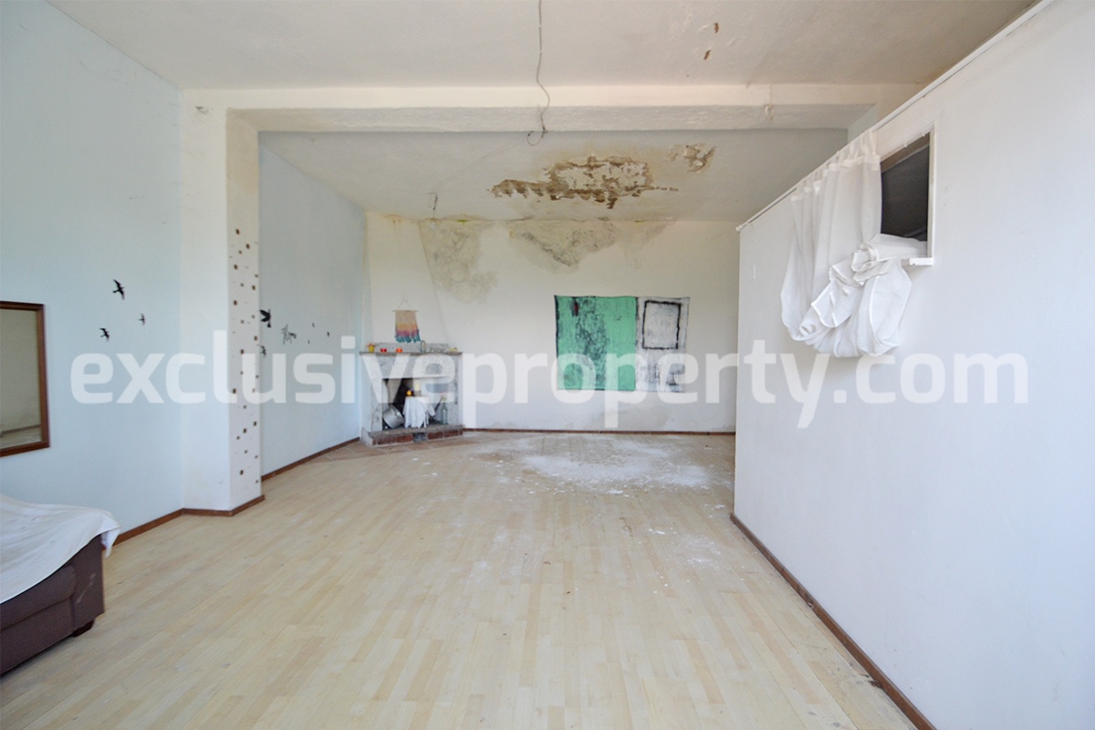 Town house with panoramic terrace cellar and garage for sale in Abruzzo 3