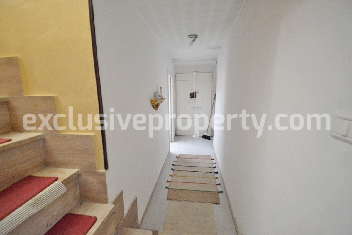Town house with panoramic terrace cellar and garage for sale in Abruzzo 11
