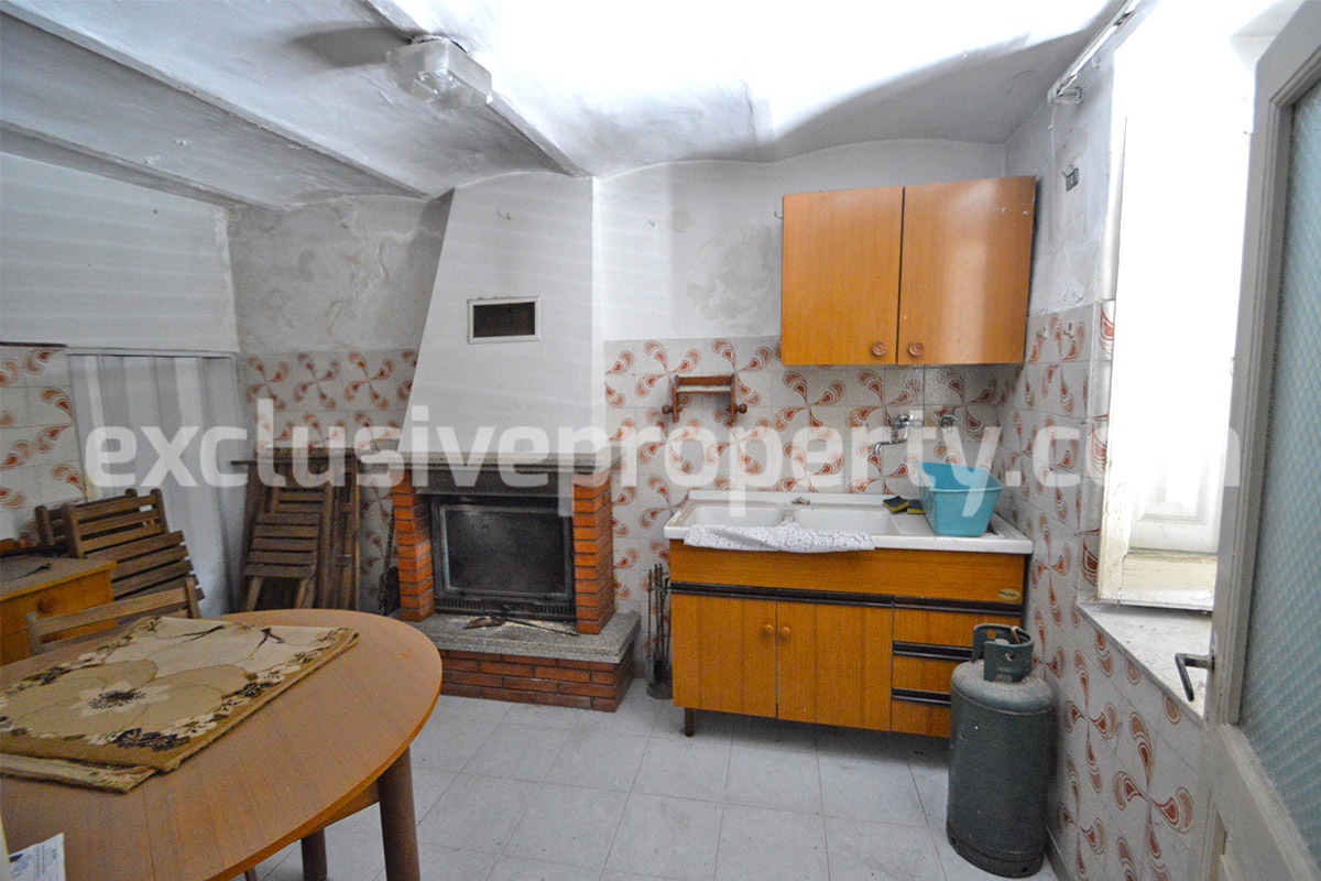Town house with panoramic terrace cellar and garage for sale in Abruzzo 13