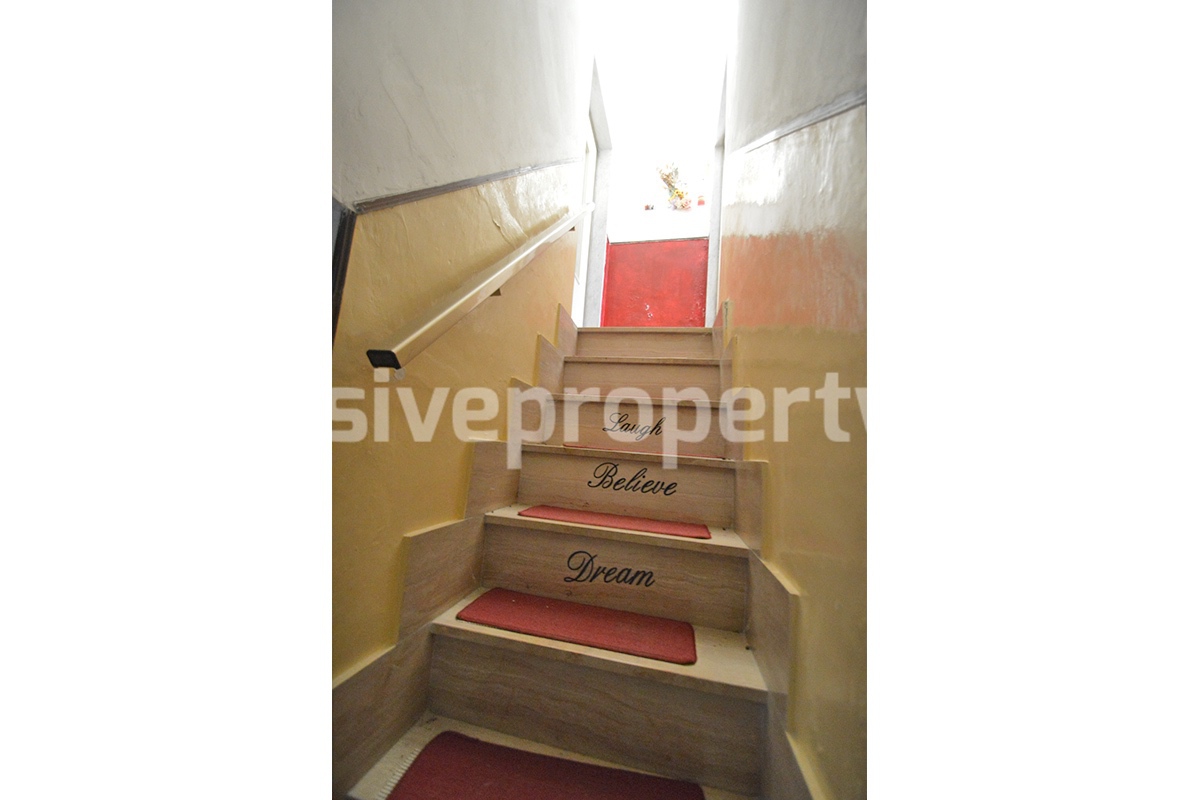 Town house with panoramic terrace cellar and garage for sale in Abruzzo 14