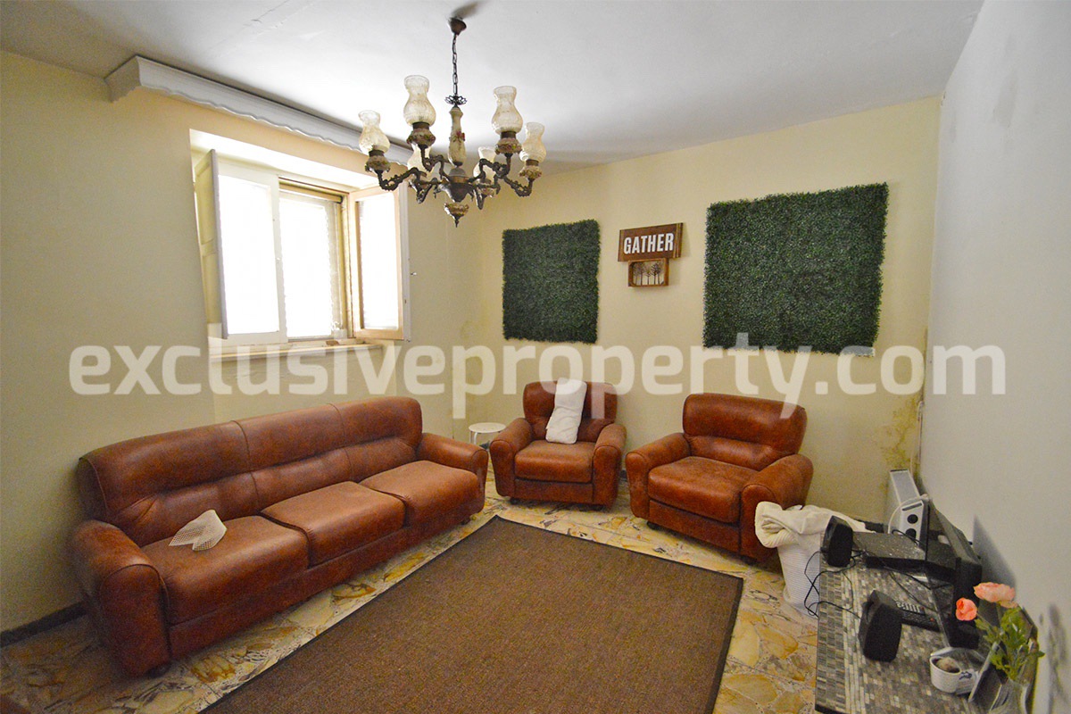 Town house with panoramic terrace cellar and garage for sale in Abruzzo 16