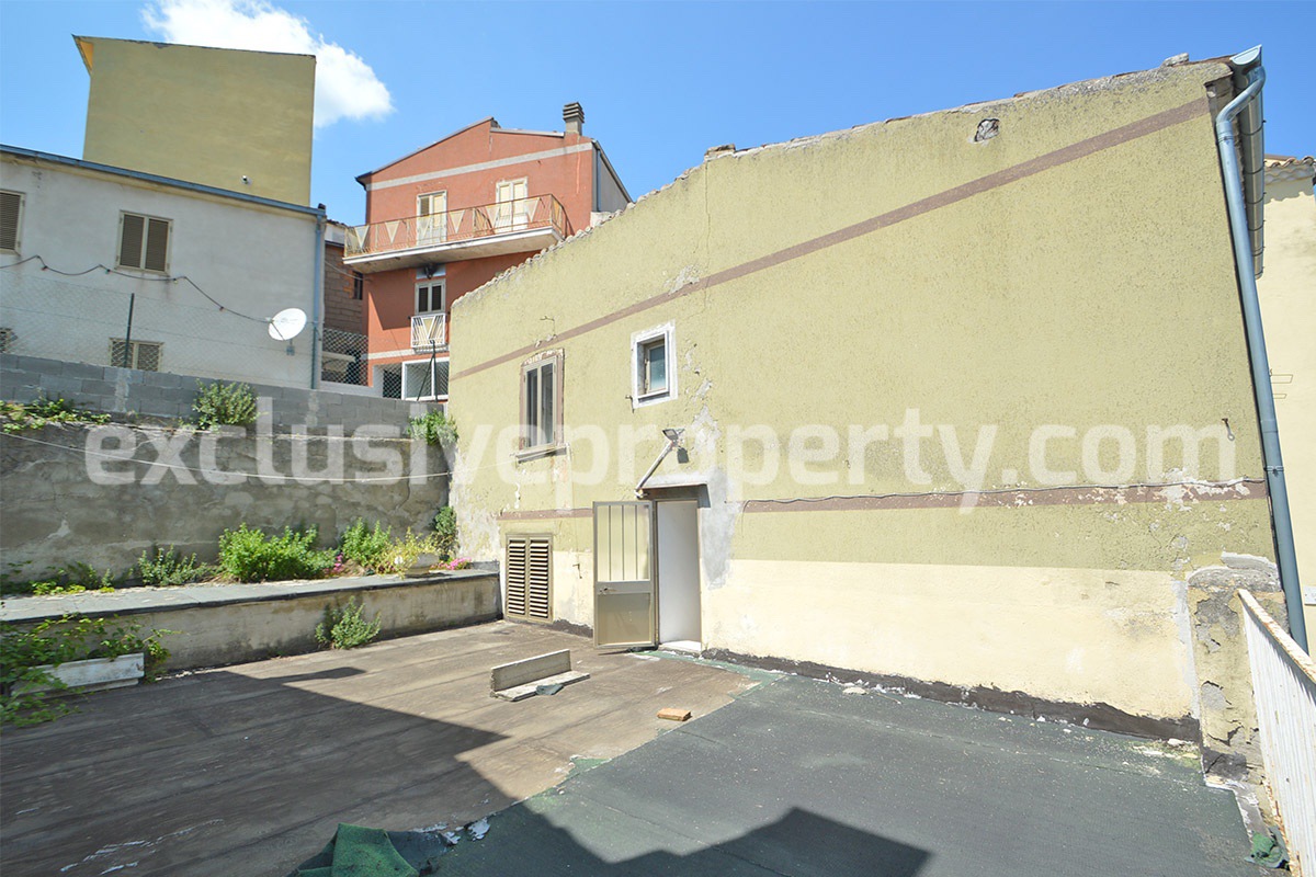 Town house with panoramic terrace cellar and garage for sale in Abruzzo 26
