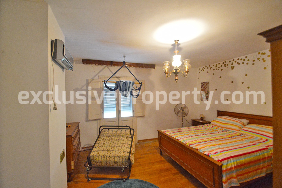 Town house with panoramic terrace cellar and garage for sale in Abruzzo 29