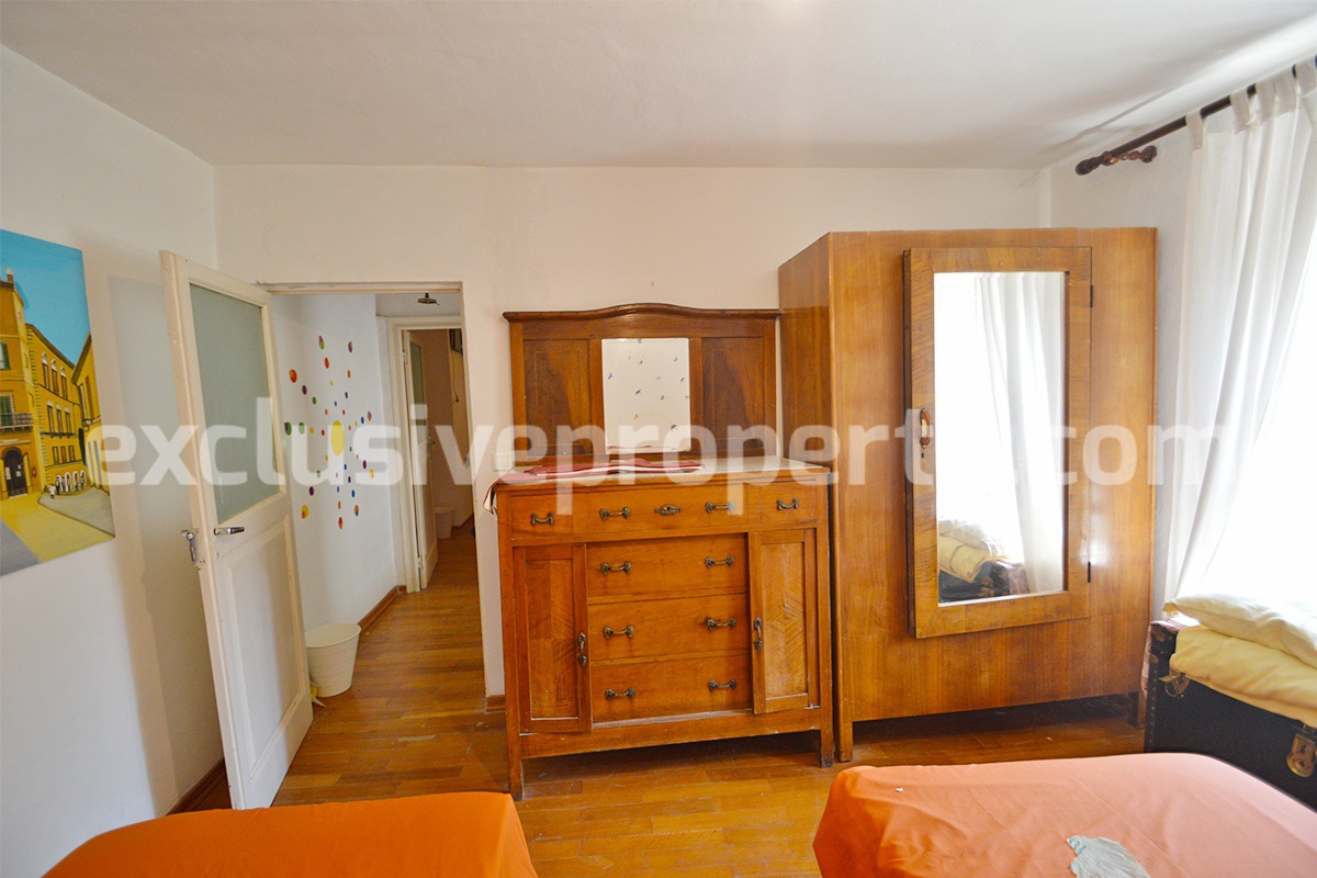 Town house with panoramic terrace cellar and garage for sale in Abruzzo 37