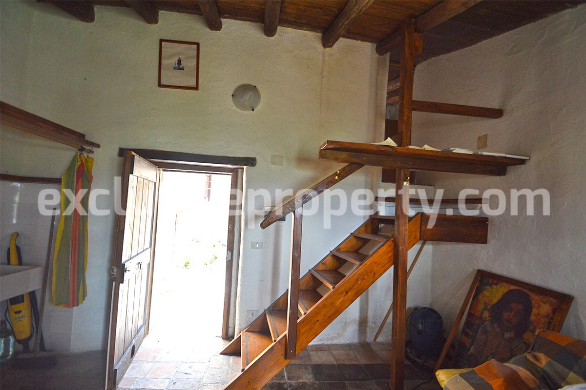 Restored stone house with amazing panoramic view for sale Castropignano 2