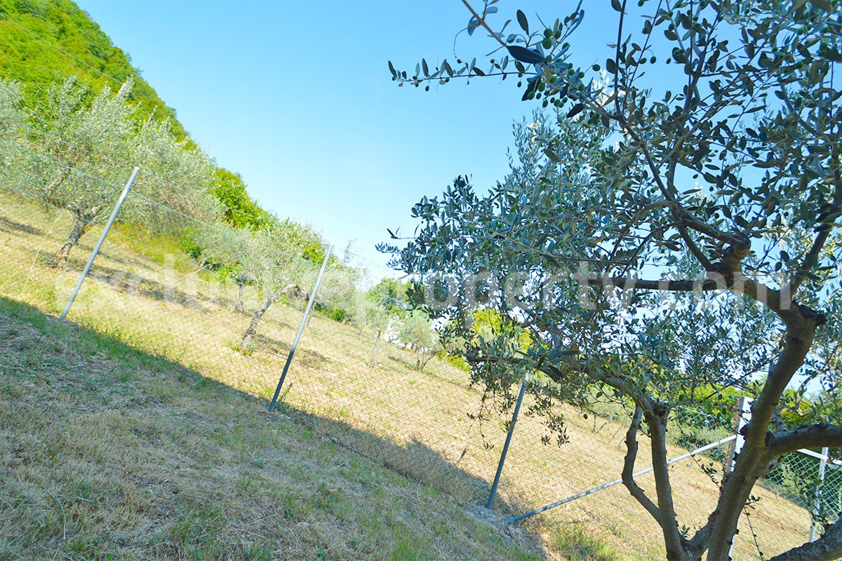 Habitable villa with terraces and garden for sale Molise 70