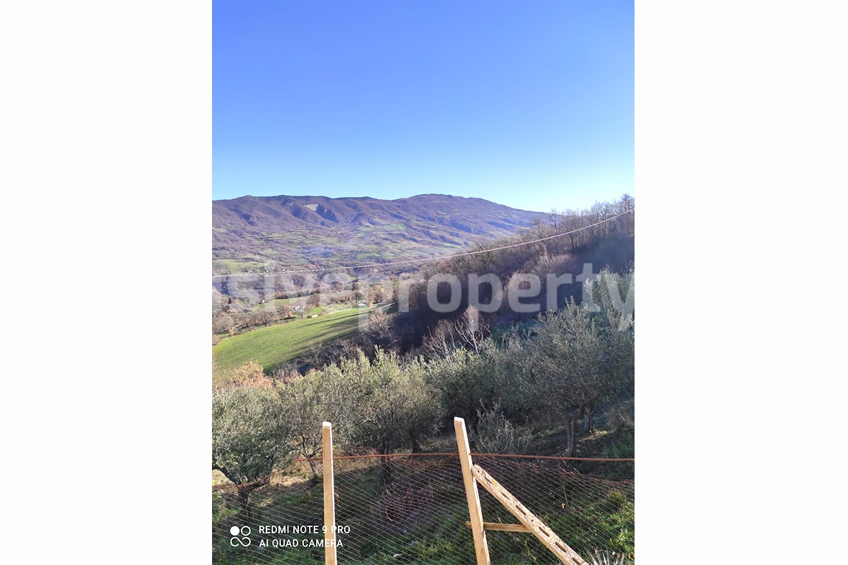 Brick farmhouse surrounded by nature with well for sale in Italy 26