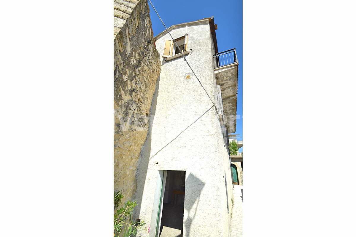 Cheap habitable town house in Molise - Montemitro