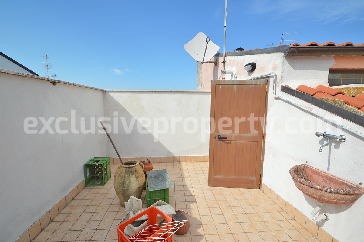 Spacious habitable house with private lift - garage and terrace for sale in Casalbordino - Abruzzo